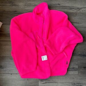 NWT hot pink fleece free people large